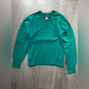Green Men's Sweater Harry Rosen cashmere medium
